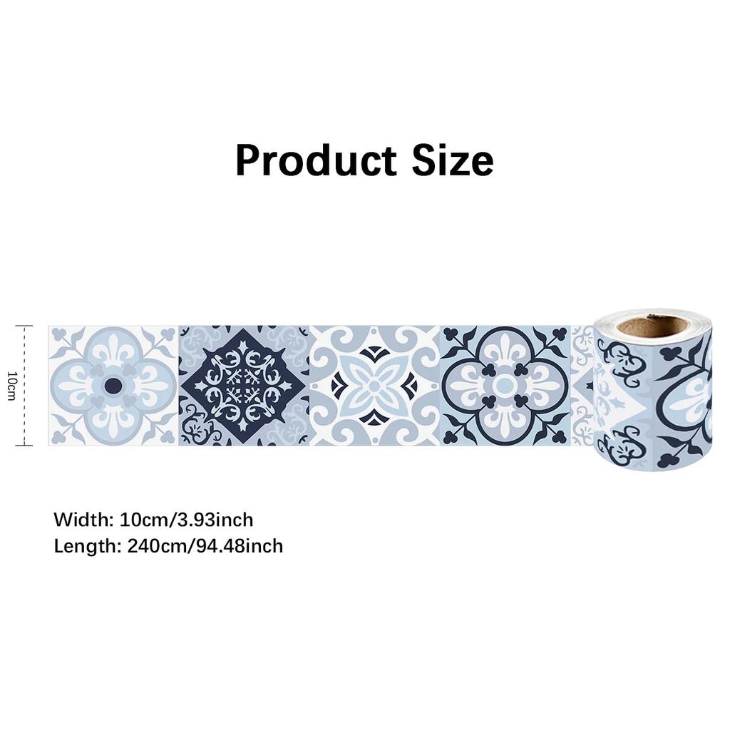 24 Styles Peel & Stick Wall Panels Trim - Waterproof Bathroom Molding for Tile Flooring, Home Staging & Rental Friendly Decor