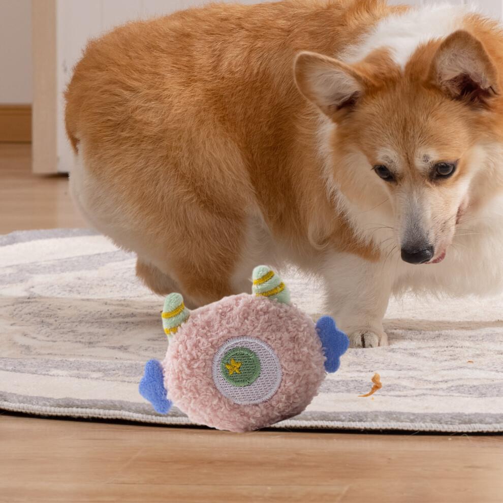 3pcs Sounding Dog Toy Cartoon Shape Padded Soft Elastic Bite-resistant Relieve Fatigue Interactive Entertainment Squeeze Dog Squeaky Chew Toy