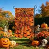 Washable Halloween Decoration Cloth Fall Garden Flag Multiple Styles Sign Outdoor Decoration  Deck
