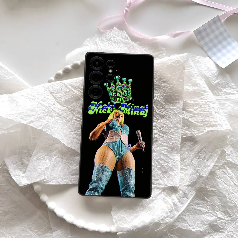 

Nicki Minaj Rapper Phone Case For Samsung S 24 Fe 25 Ultra Plus 20 Lite 21 30 22 23 24 22 Ultra 5G Fundas Samsung S21Ultra