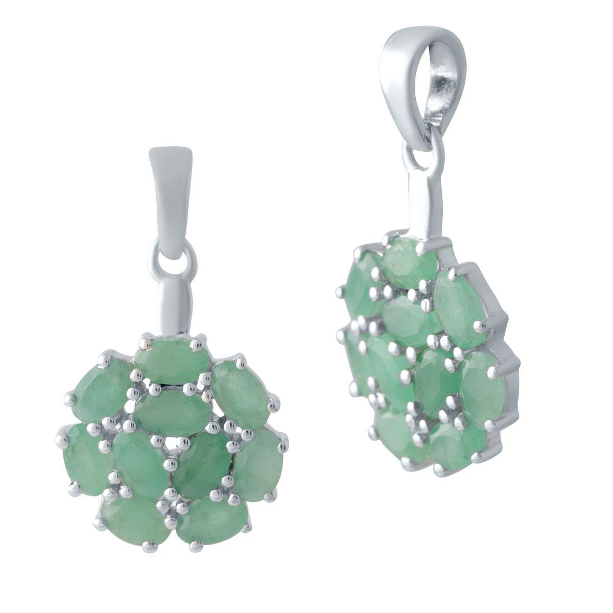 

Срібна підвіска зі смарагдом 2.05ct (2042402) смарагдовий