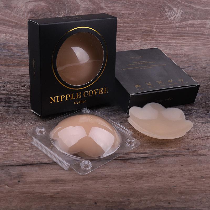 Ultra-Thin American Self-Adhesive Nipple Covers: Invisible, Anti-Protrusion, Temperature-Sensitive, Anti-Exposure Pasties