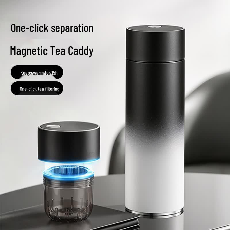 Ceramic Lined Magnetic Tea Infuser Thermos