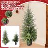 CM Norfolk  Christmas Tree Front Door Christmas Tree Decoration Indoor Living Room Christmas Decoration