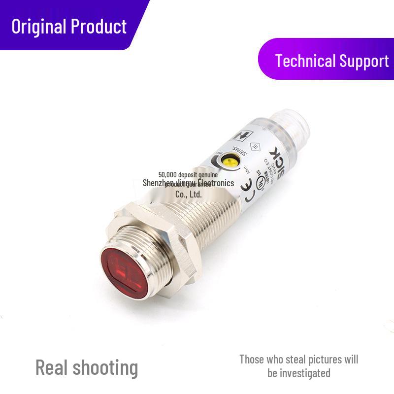 Genuine VTF180-2P42412 Photoelectric Sensor M18 Diffuse Reflective Type PN