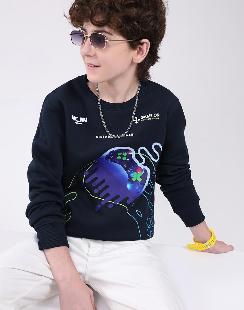 MONTE CARLO Boy's Regular Fit Sweatshirt