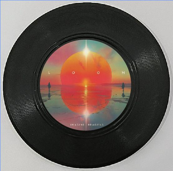 Custom NFC Vinyl Record Coaster Magnet - Unique Music Wall Decor & Gift