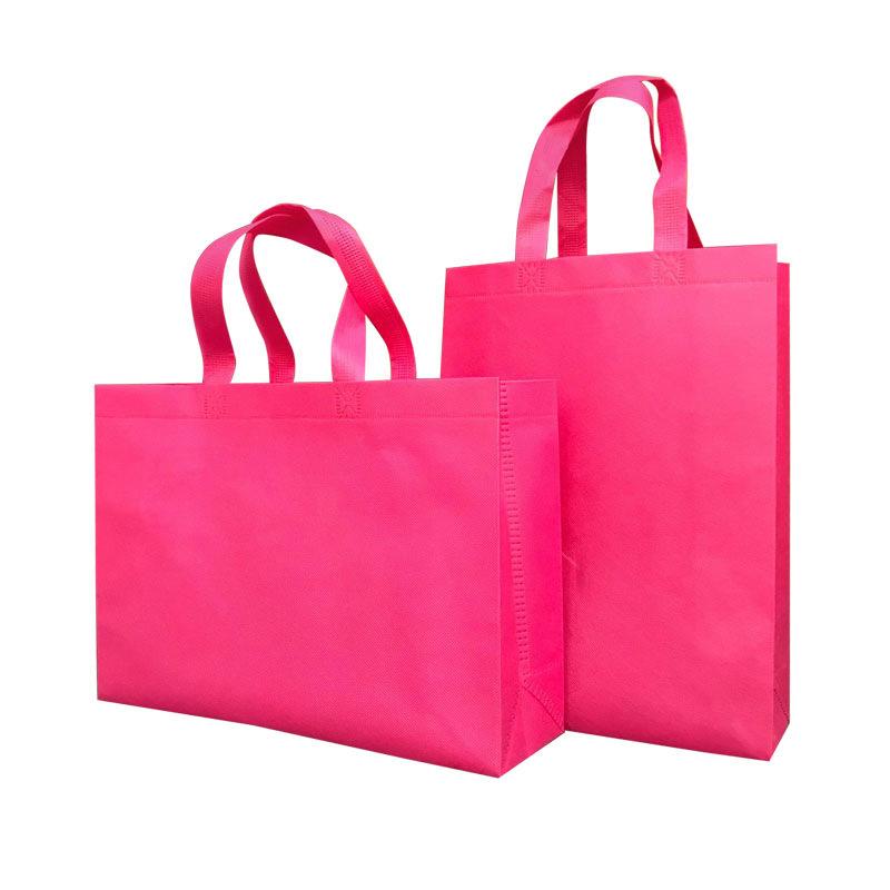 12/30pcs Non Woven Tote Bags Reusable Shopping Bags with Handles for Birthday Wedding Groceries Retail Parties