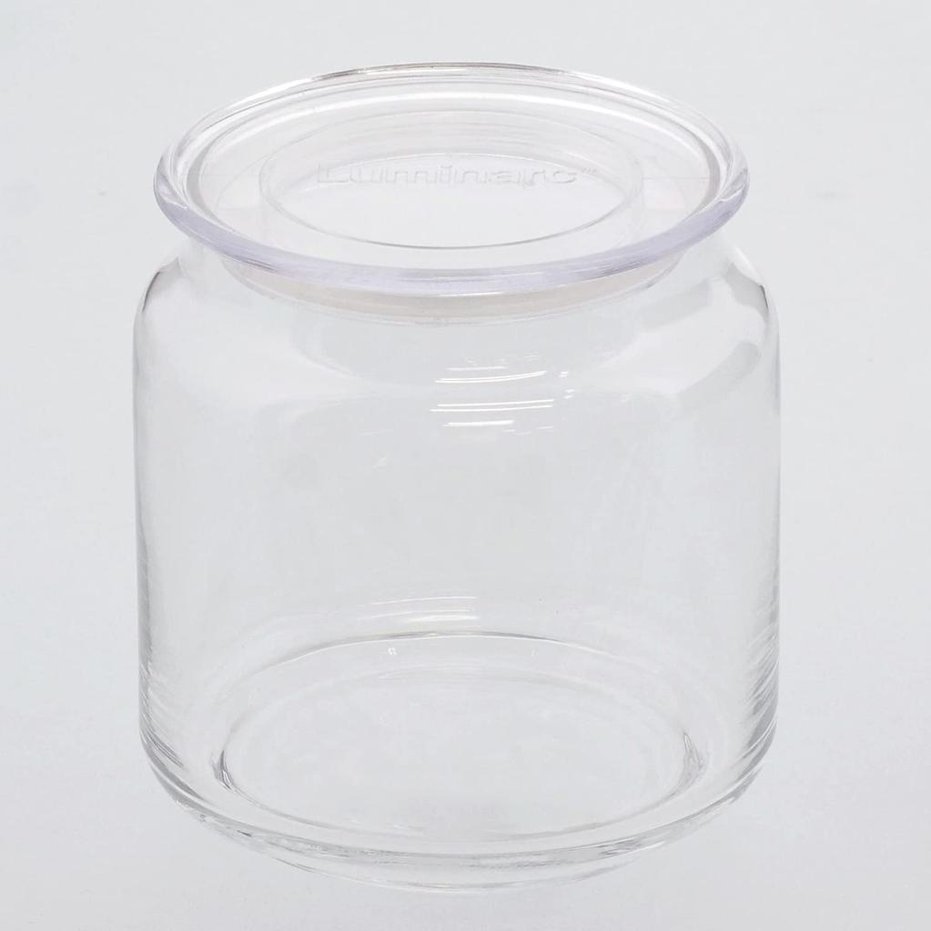 Bestco Glass Jar Storage Container Pure Jar Rondo Luminarc 0.5L ND-5761