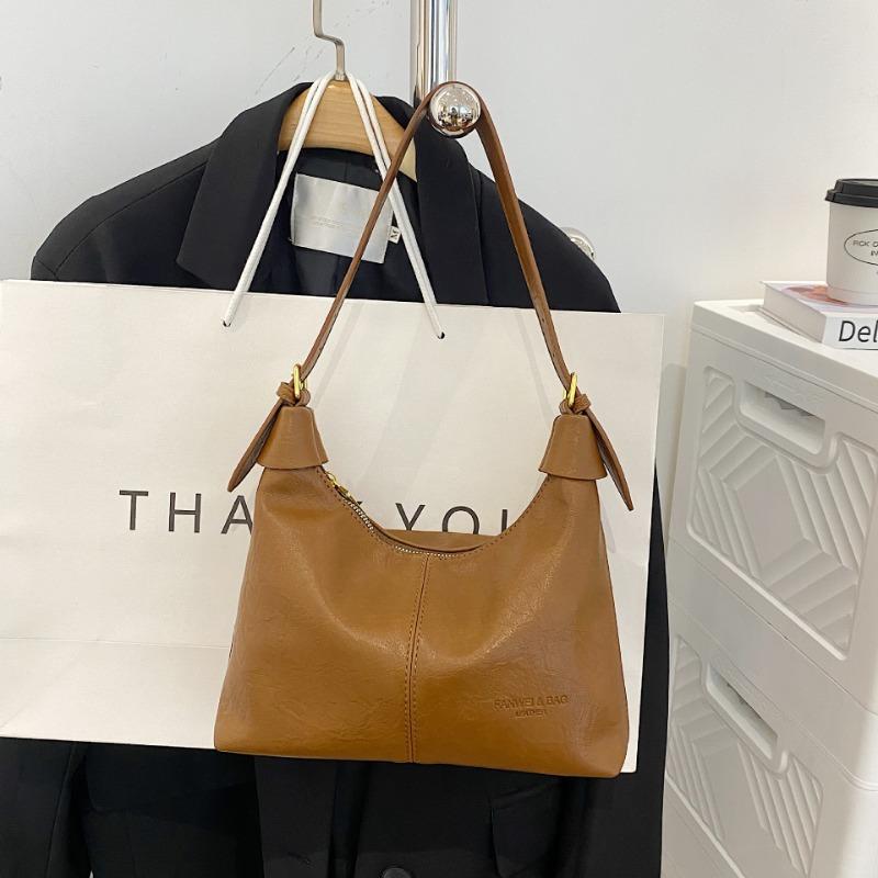 Premium soft face women's bag new simple underarm bag versatile shoulder fashion women's bag