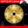 Diamond Cutting Disc for Metal, Alloy, Stainless Steel, and Iron - Angle Grinder Saw Blade