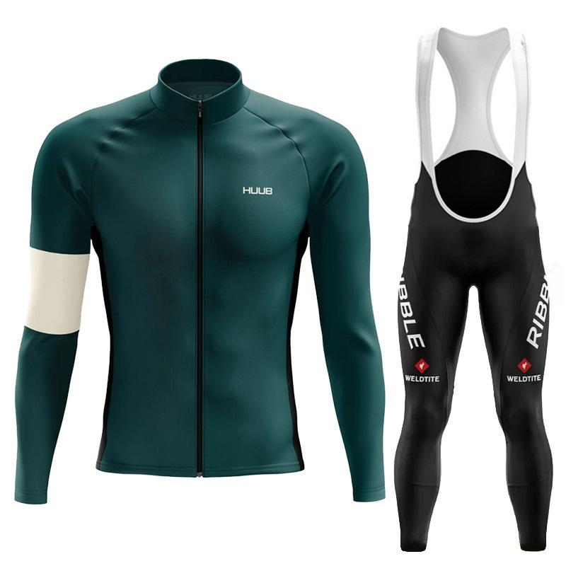 Long Sleeve Skinny Quick Drying Milk Silk Men's Road Bike Suit Mountain Bike Breathable Quick Drying 2026 Autumn Breathable Cycling Suit Suit