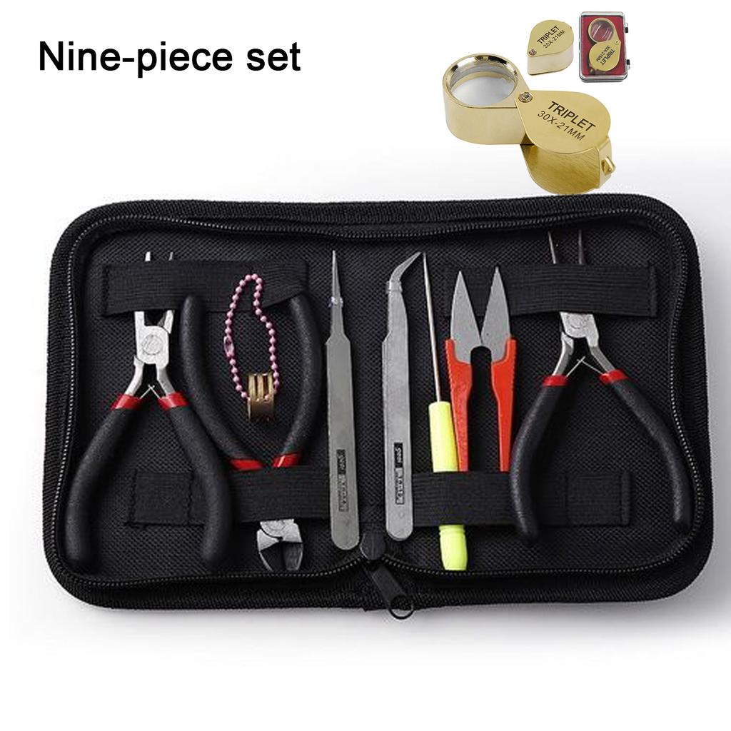 Pocket Loupe Magnifier Jewelry Magnifying Glass Foldable Diamond Lupa Triplet Jewelers Eye Glass Tool Reading Magnifier