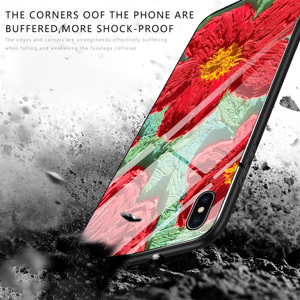 Tempered Glass Phone Case For Samsung A12 A16 A32 A53 S20FE S23 S25 Honor20 X6A 90Lite 9X Huawei Y9Prime2019 P30Lite Soft Edge Shockproof Smooth Shell