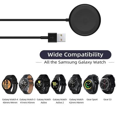 Magnetyczna Ładowarka Bezprzewodowa do Zegarka Przenośny Kabel USB Stacja Dokująca do Szybkiego Ładowania Dla Samsung Galaxy Watch 8 7 6 5pro 5 4 3 Active 2