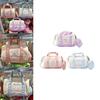 Kuromi Melody Cinnamoroll Nylon Large Capacity Bag With Drawstring Closure For Daily Use