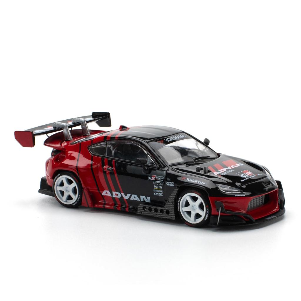 POP RACE 1/64 Pandem GR86 - ADVAN Finished Model PR640228