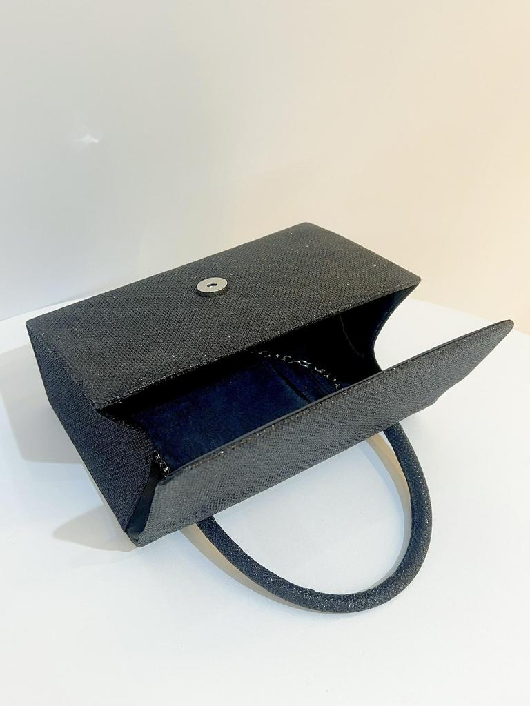 French Evening Crossbody Handbag: Elegant Small Square Party Shoulder Bag