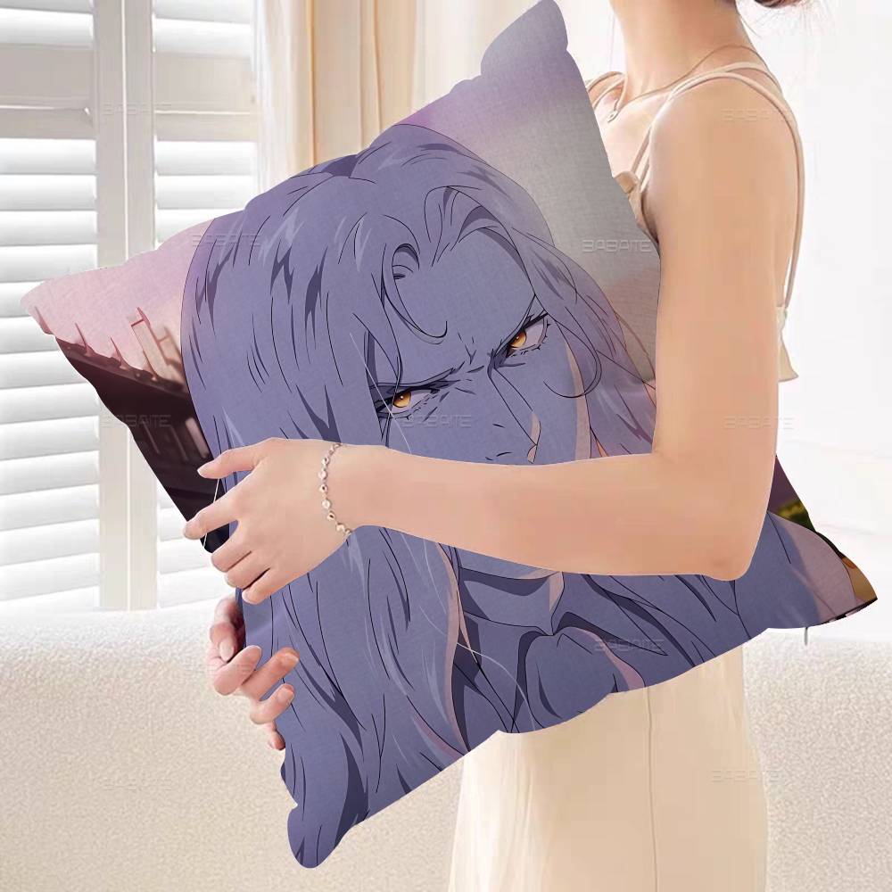 Anime Castlevania Cushion Cover Inches Farmhouse Decor Home Throw Pillow Covers for Couch Decorations