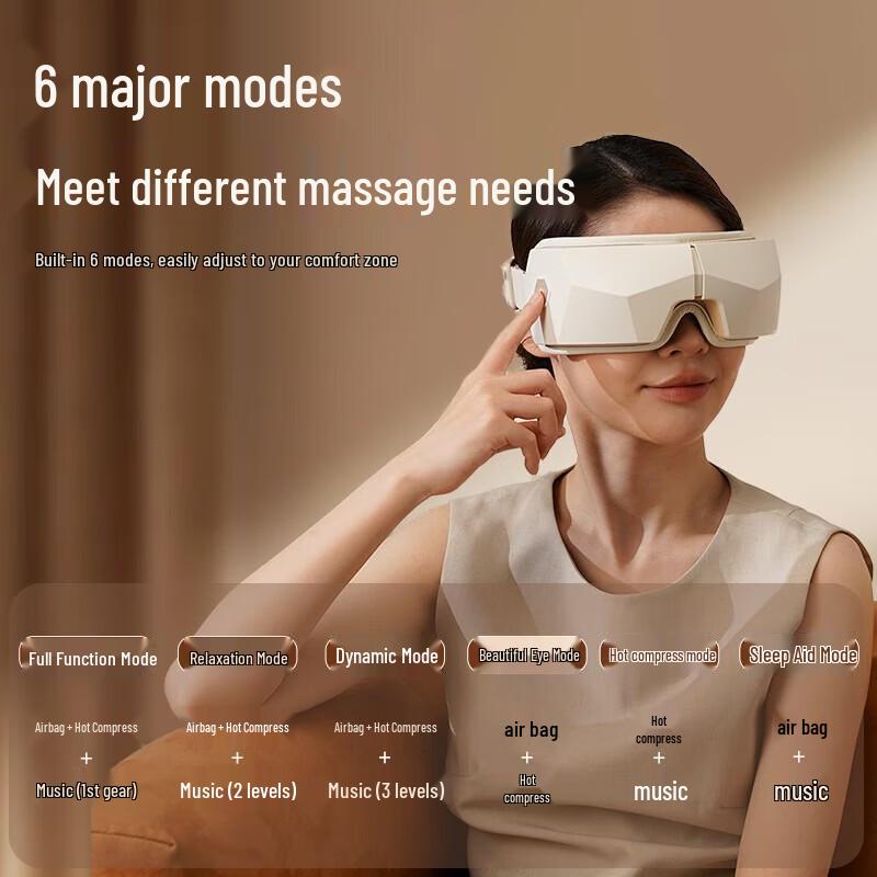 HEZHENG HZ-QNA-10 Smart Eye Massager CN plug (adapter included)