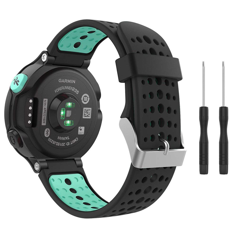 Pro Garmin Forerunner 235 235Lite /220/230/620/630 náramek pro Garmin Forerunner 735XT Chytrý náramek Silikonový řemínek k hodinkám