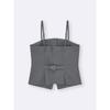 Uniqlo Gu Front Button Bustier