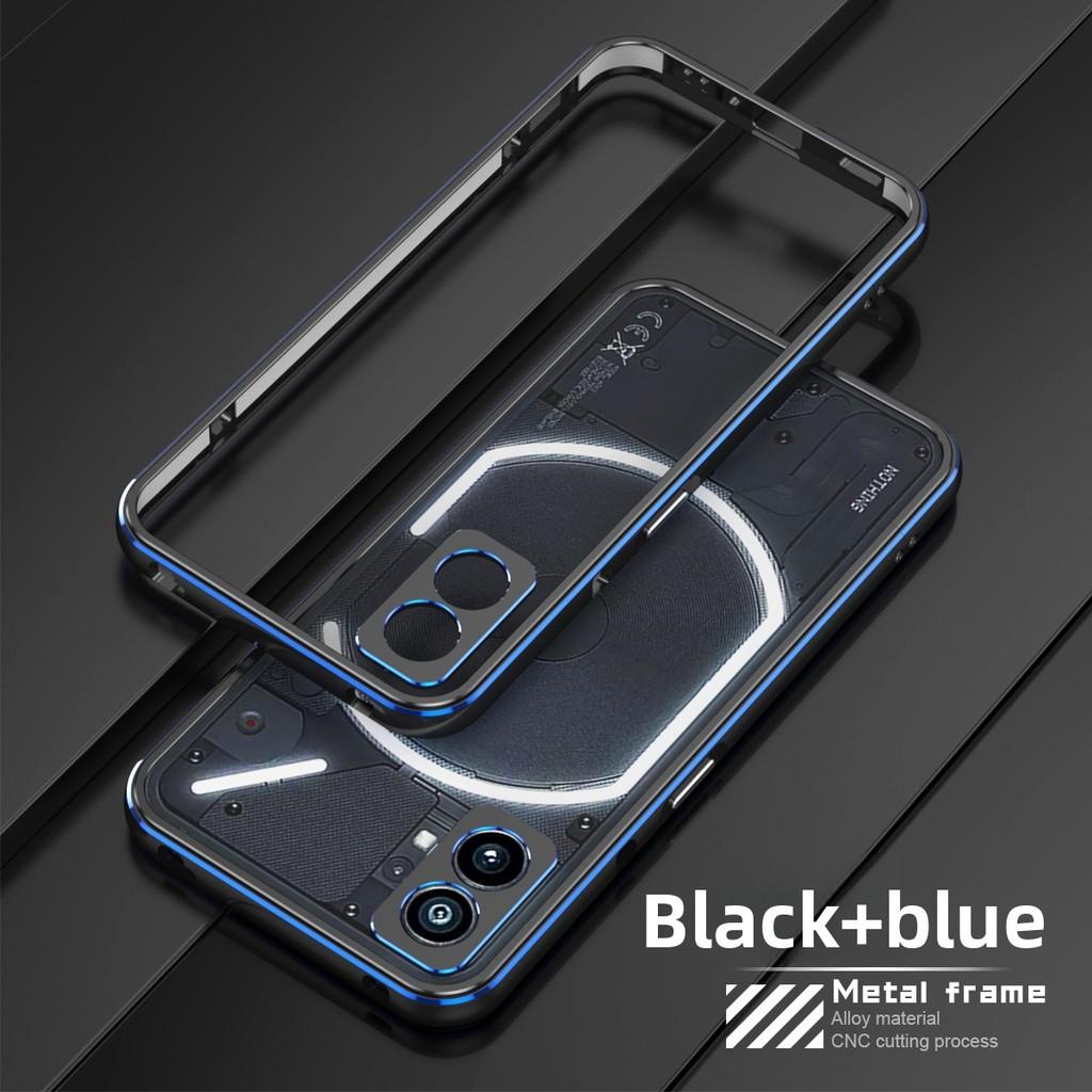 For Nothing Phone2 Metal Frame Protective Case With Shockproof And Heat Dissipation For Stylish Phone Accessories