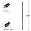 New Metal Monopod Metal Tube Rod Flexible With 1/4inch Screw Selfie Stick Stands Lightweight Tripod Extension Arm SLR Cameras 7