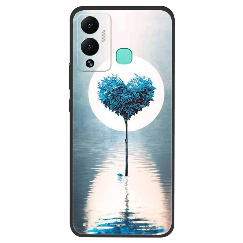 For Infinix Hot 12 Play NFC Case X6816D Shockproof Silicone Soft TPU Phone Cover for Infinix hot12 play NFC Case Bumper Funda