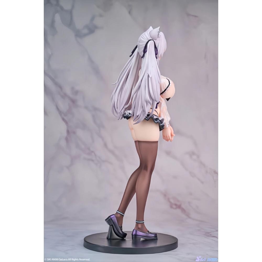 26CM Maxcute Hentai Alvina-chan Mundurek Króliczek Figurka PVC Figurka Akcji Anime Model Statua z Gry Zabawki Kolekcjonerskie dla Dorosłych Prezent