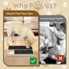 Pull-Out Dog Nail Scratch Board Stress-Free Wooden Dog Nail File Board Built-in Snack Box Pet Nail Grinder Scratcher