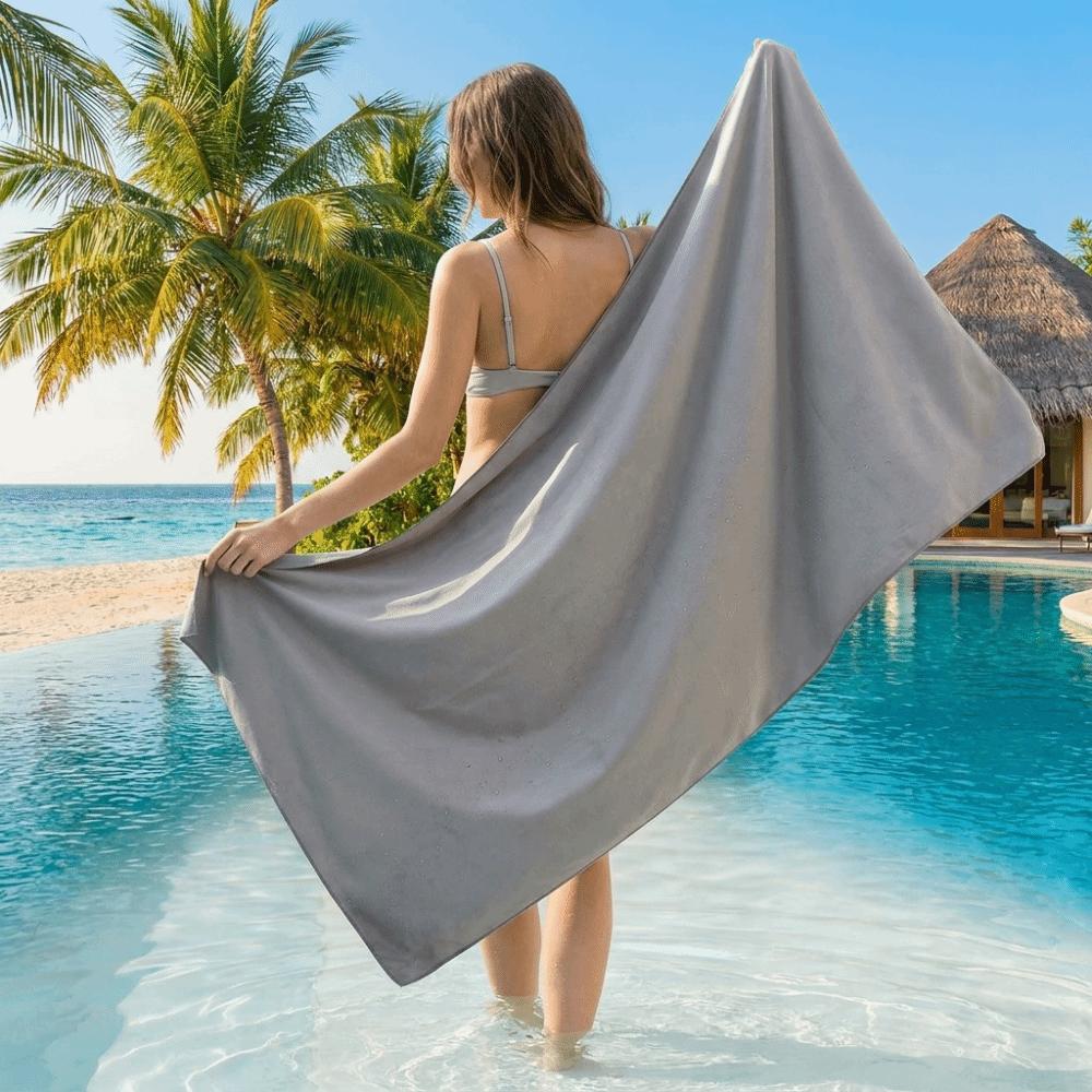 Water Absorption Swimming Towel Portable Beach Towel Portable Quick-dry Bath Towel  Gym