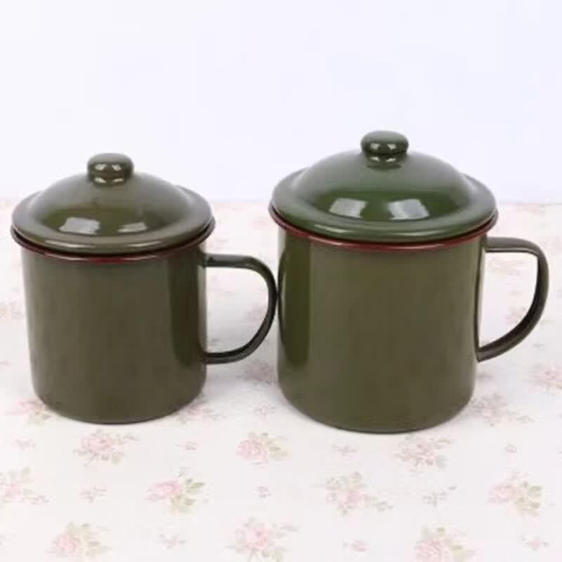 

Vintage Enamel Tea Mug