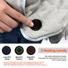 Electric Blanket Winter Warm USB Heating Shawl 3-Gear Temperature Adjust Blanket Shawl Heated Cape Pad For Car Office Home