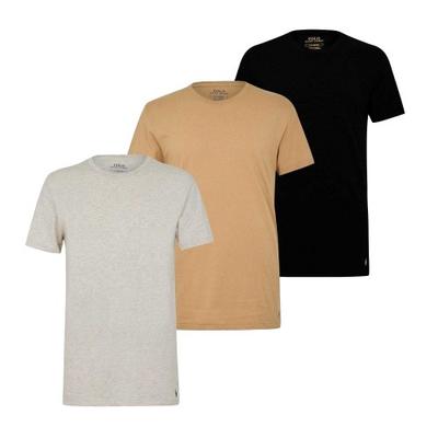 Ralph Lauren Klassisches Baumwoll-T-Shirt für Herren (3er-Pack)