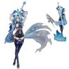 18CM Anime Game Genshin Impact Eula Lawrence Figure Cute Cool Anime Model Toys Gifts Collection Action Figure  Ornaments PVC
