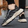 Fashion Men's Fashion Trend Casual Shoes 2025 New Summer Mesh Breathable Comfortable Slip On Sports Shoes Thick Soled Platform sneakers