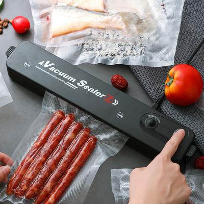 Home Kitchen Vacuum Sealer, Food Automatic Vacuum Sealer Small Plastic Sealer with 10 Vacuum Bags