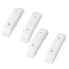 4PCS White Bass Guitar Thumb Rest Plastic Bass Finger Rest Anti Slip Bass Thumb Rest  Guitar