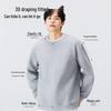 MINISO Men's Casual Crew Neck Printed Sweatshirt