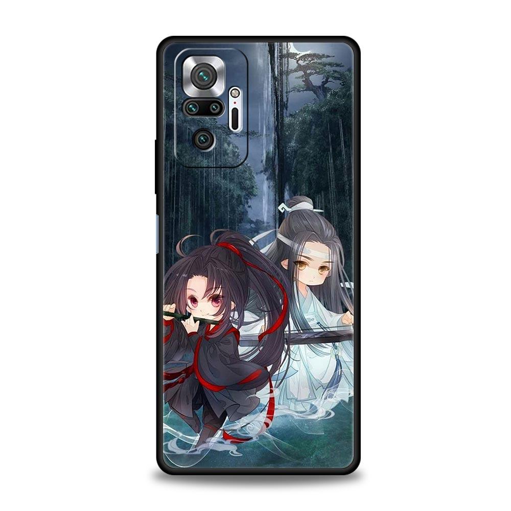 Mo Dao Zu Shi Phone Case For Xiaomi Redmi Note 12 11 10 9 Pro 5G 9s 7 8 8T 10C 9A 9C 9T K40 Gaming Silicone Cover Coque Funda