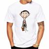 Tričko Mr Bean Čistá bavlna Krátký rukáv Kulatý výstřih Volný střih Lehké Neformální Denní Každodenní nošení Top pro teenagery a dospělé