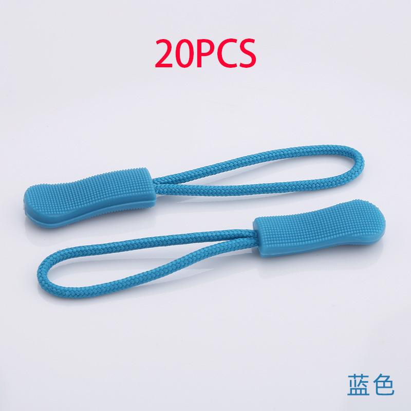 20Pcs Replacement Zipper Pulls Cord Extender for Backpacks Jackets Luggage Purses Handbags