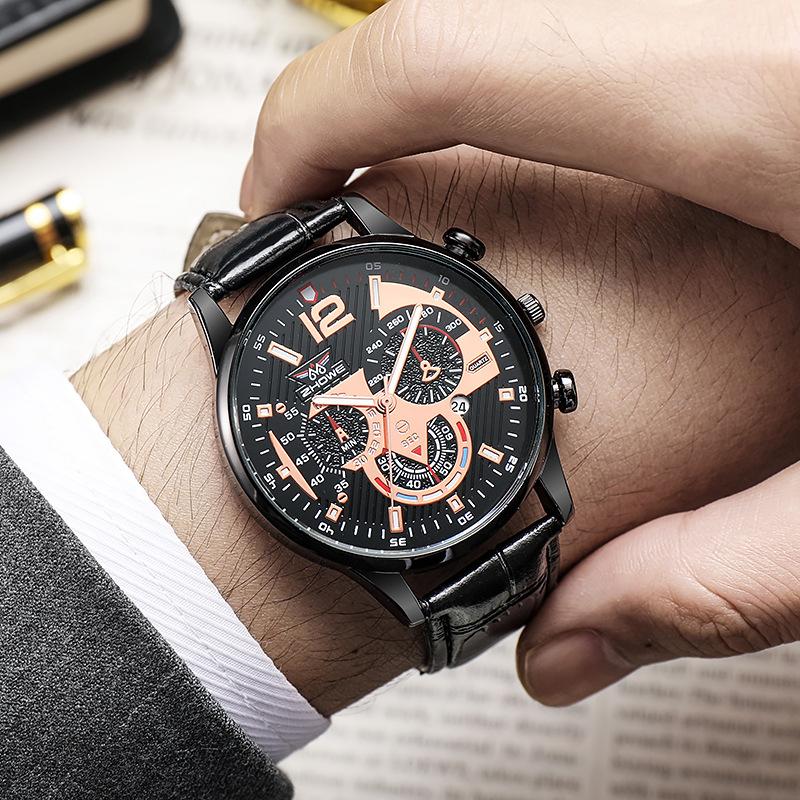 Fashion High-End Outdoor Sports Watch Men S Multi-Function Quartz Watch Watch