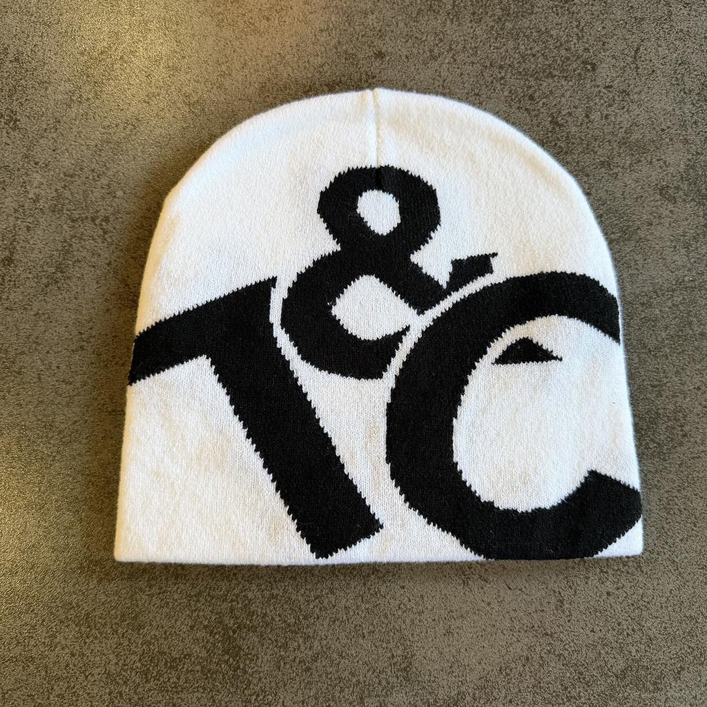 Teenage Hip Hop Letter Beanie With Warm Acrylic Knit For Winter Fashion