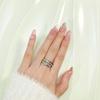 Elegant Pearl Nude Press-On Nails with Diamonds - Versatile Bridal and Influencer Style