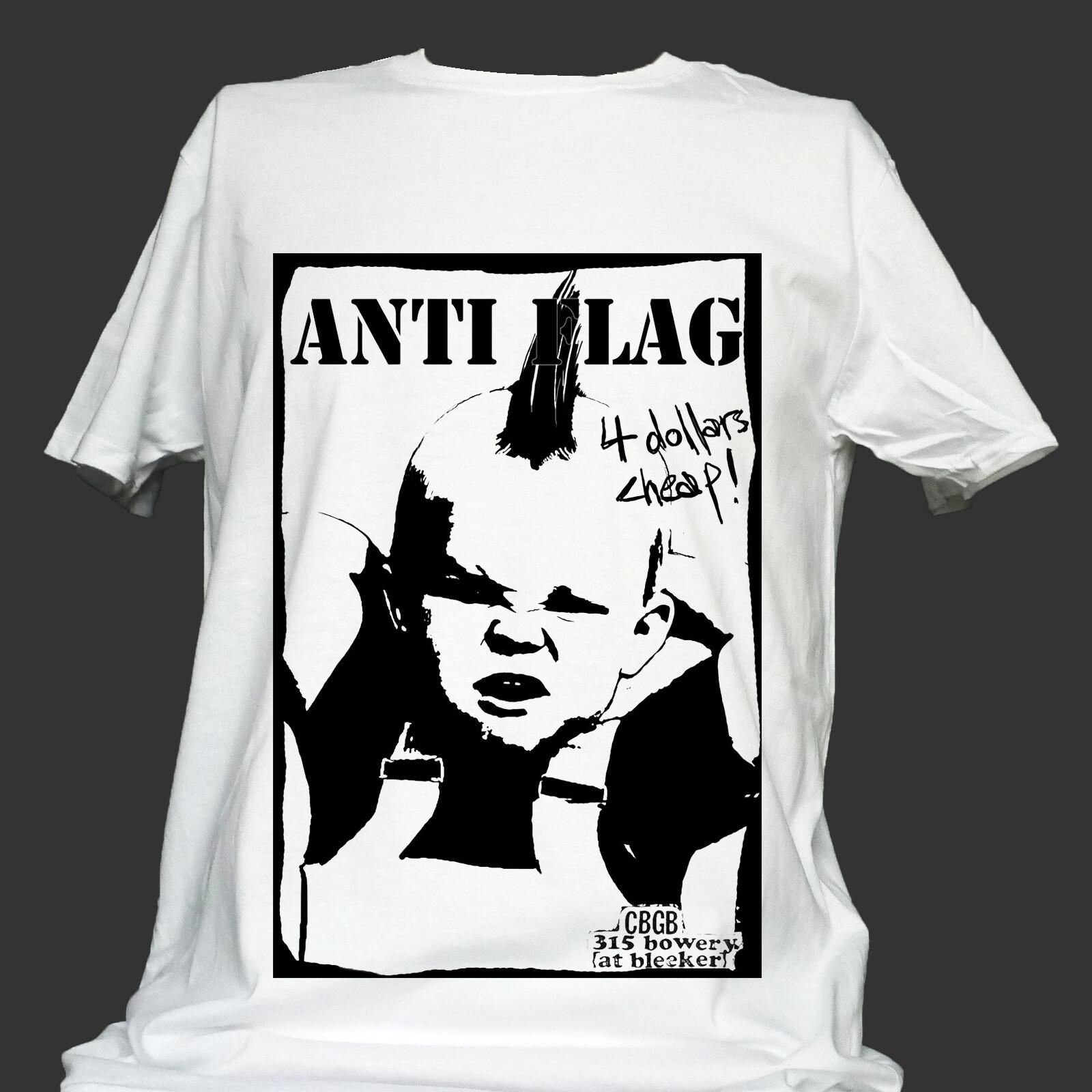 

ANTI-FLAG PUNK ROCK T-Shirt Mens Womens Tees Top unisex S-3XL S