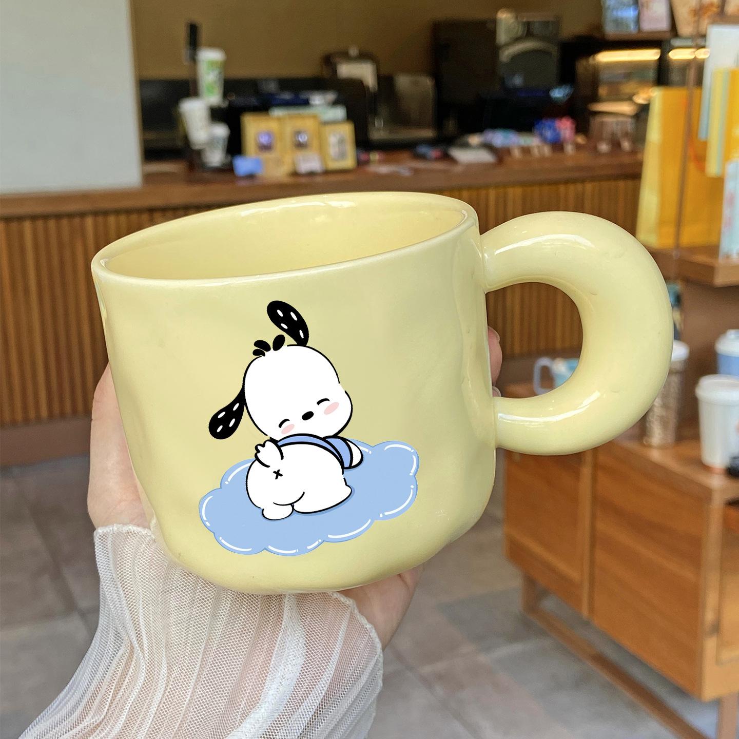 

Cute Cartoon Ceramic Cups Pacha Dog Water Cups High Quality Appearance Cups Mugs Birthday Gifts Souvenirs Gift Boxes