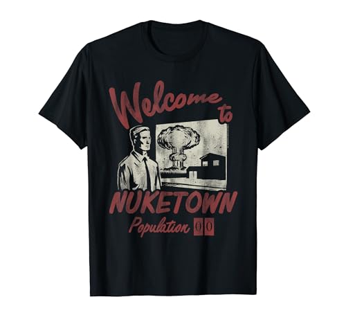 

Call of Duty Welcome to Nuketown Population 00 Video Game T-Shirt