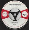 7inch Record JOE HAYWOOD  Warm And Tender Love  I Would If I WI218 Island Records 1965 UK SoulFunk Used